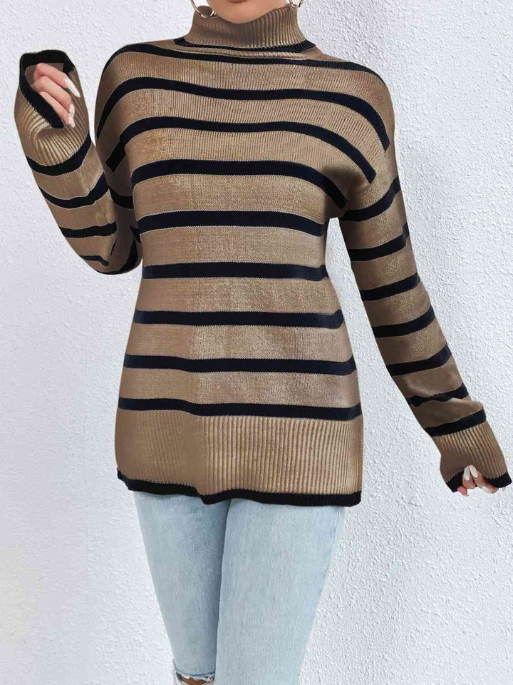 Levoire | Pull D'Hiver Tricoté À Motifs Subtils