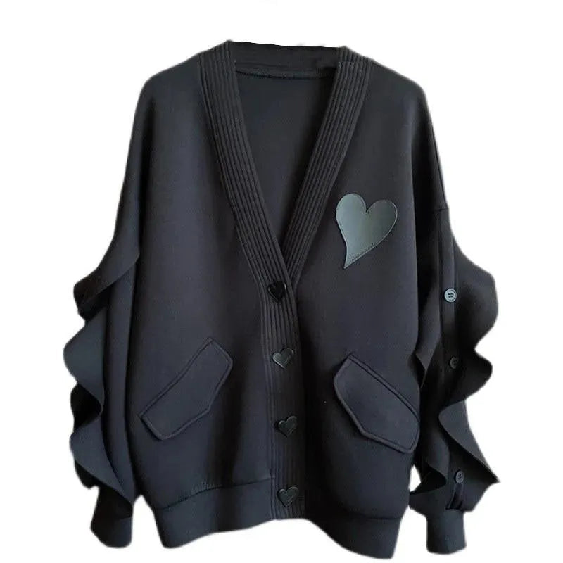 Levoire | Veste Large Femme Avec Bretelles En Dentelle