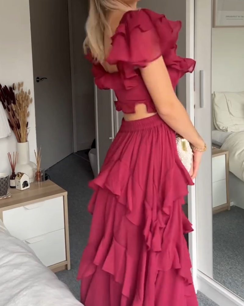Levoire | Robe À Volants
