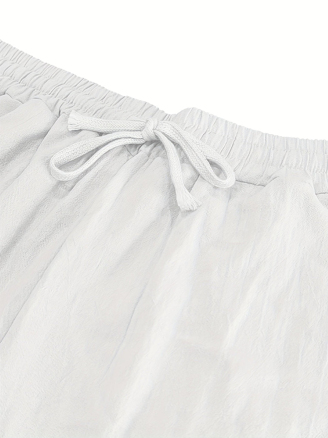 Levoire | Pantalon De Plage Pour Hommes En Coton Avec Cordons