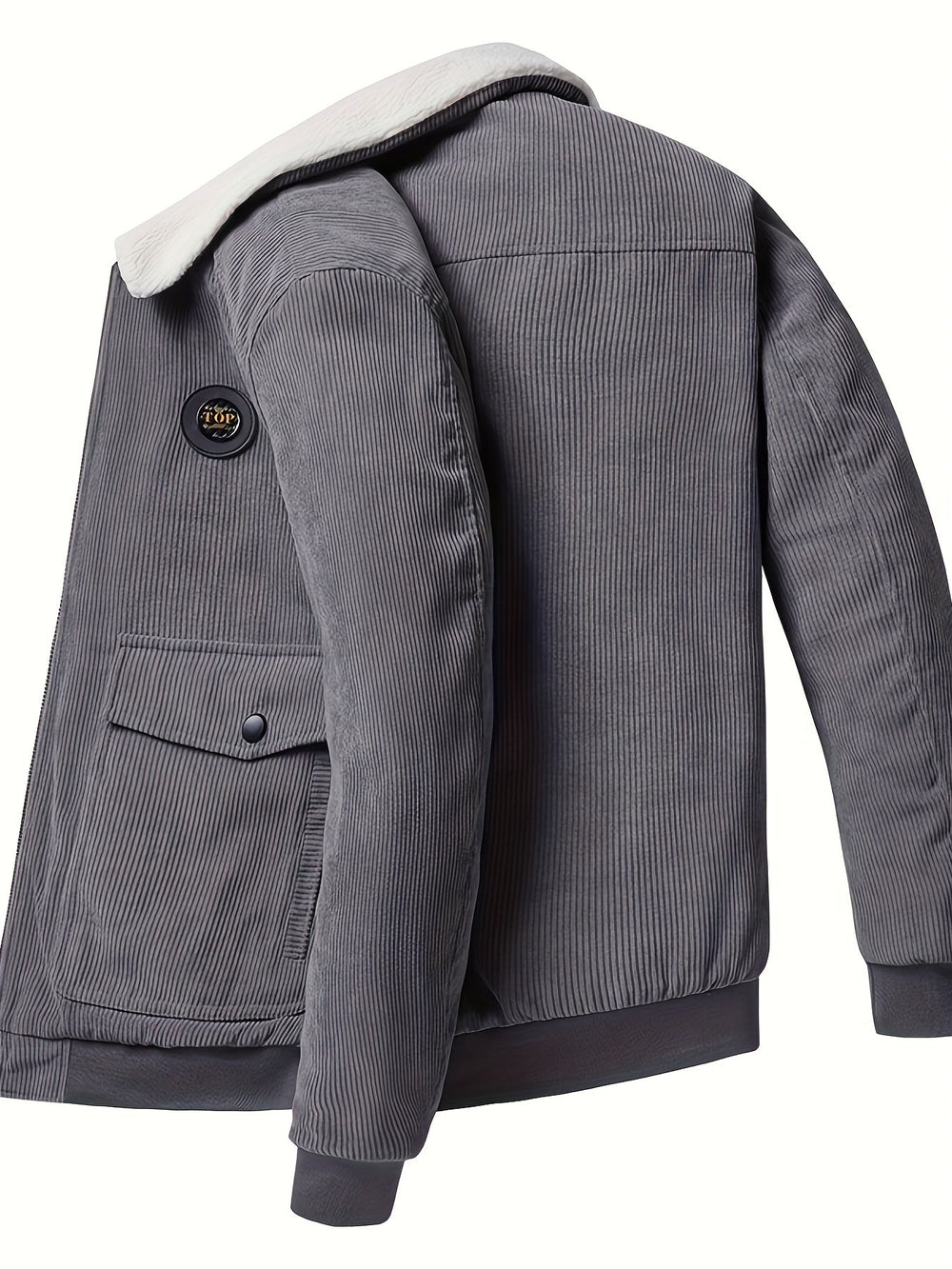 Levoire | Veste À Capuche En Polaire À Manches Longues Avec Cordon Et Fermeture Éclair