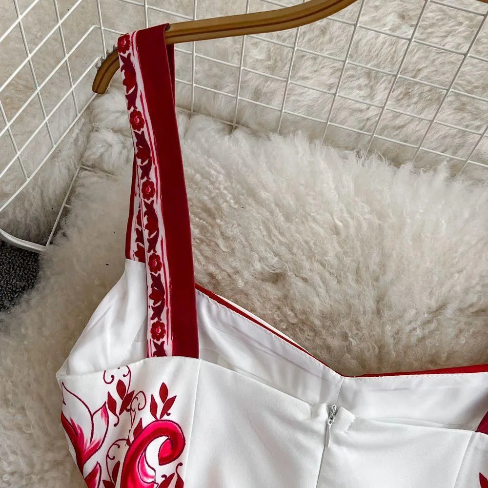 Levoire | Haut rétro à motifs pour femmes