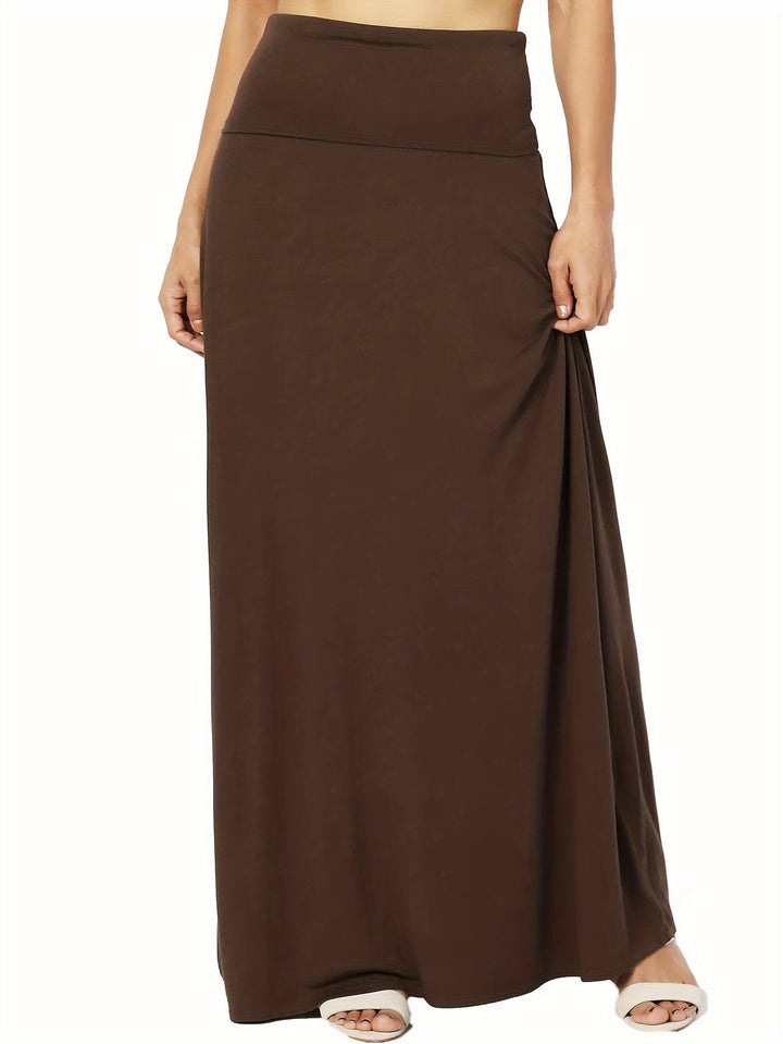 Levoire | Jupe Maxi Multicolore À Taille Haute