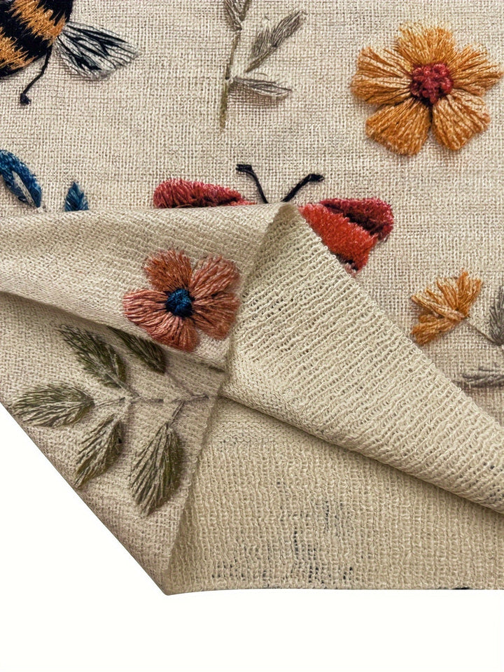 Levoire | Pull Confortable Avec Motif De Fleurs Et De Libellules