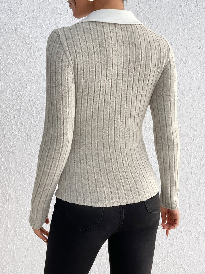 Levoire | Pull Élégant À Col En V
