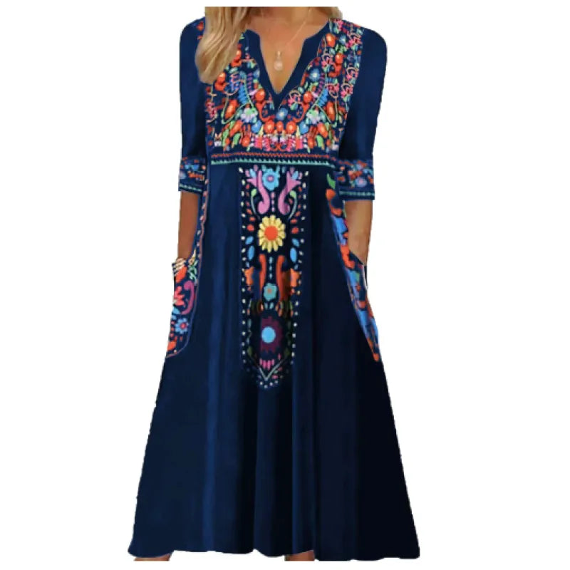 Levoire | Robe mince et élégante Bleu