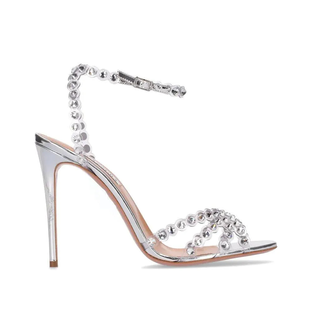 Levoire | Talons aiguilles en diamant hautes Silber9.5CM