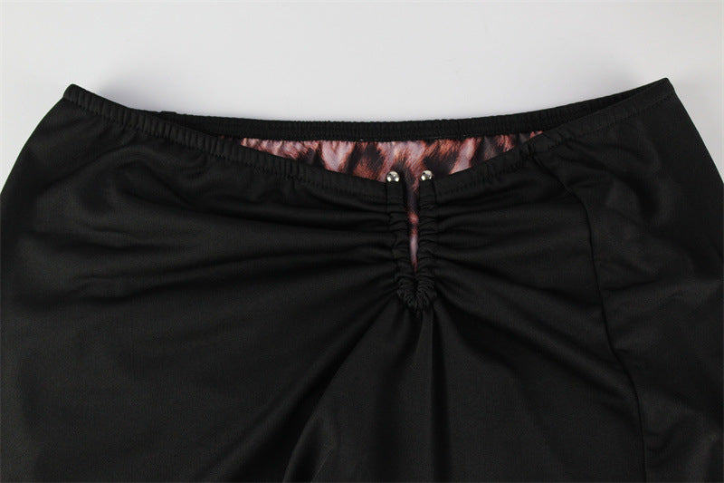 Levoire | Robe longue à motif léopard