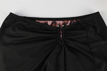 Levoire | Robe longue à motif léopard