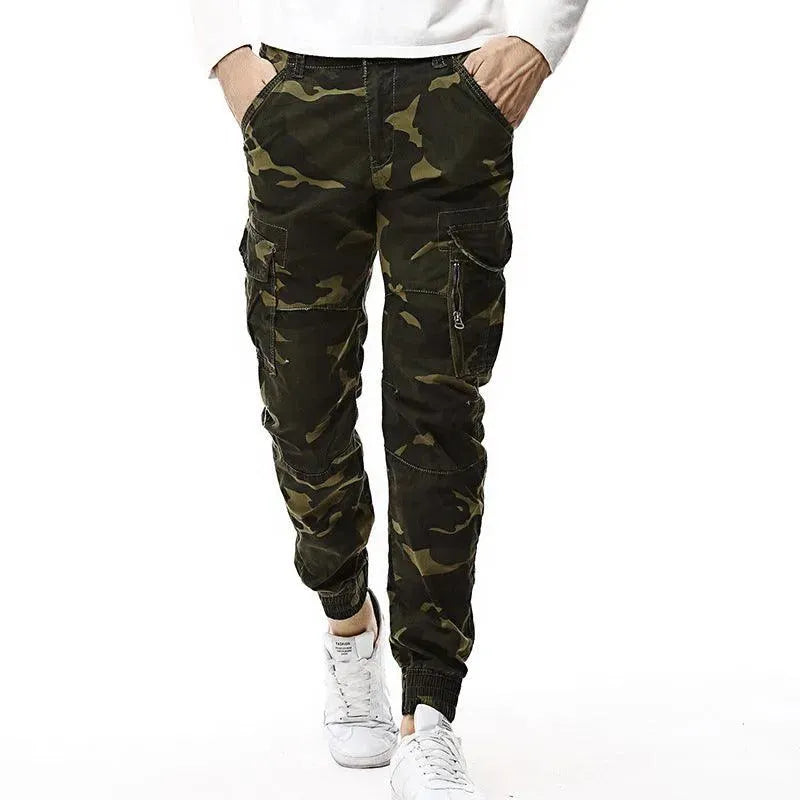 Levoire | Pantalons de camouflage pour hommes Tissu de camouflage d'armée sombre