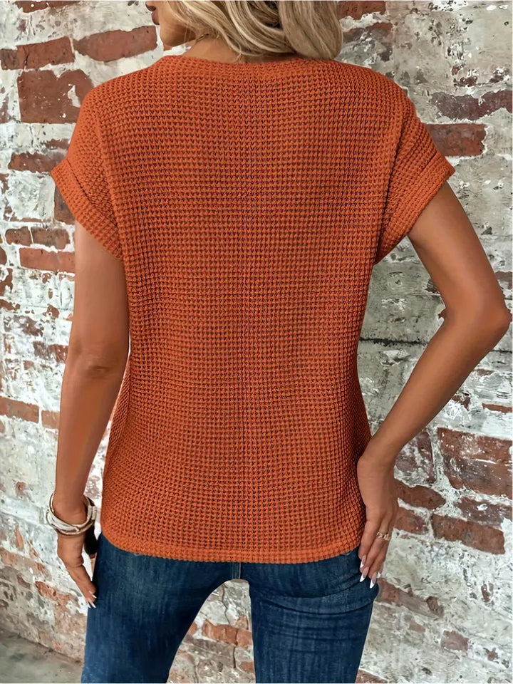 Levoire | T-Shirt Décontracté À Manches Courtes Et Col Rond