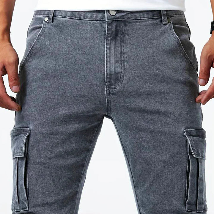 Levoire | Jeans cargo extensibles pour hommes