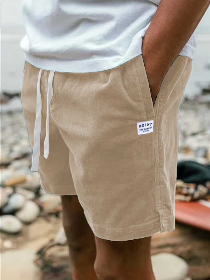Levoire | Cord Shorts Abricot