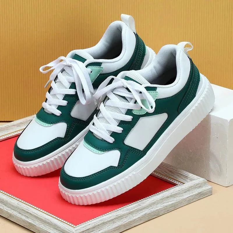 Levoire | Chaussures de tennis Décontractées avec lacets Blanc et Vert