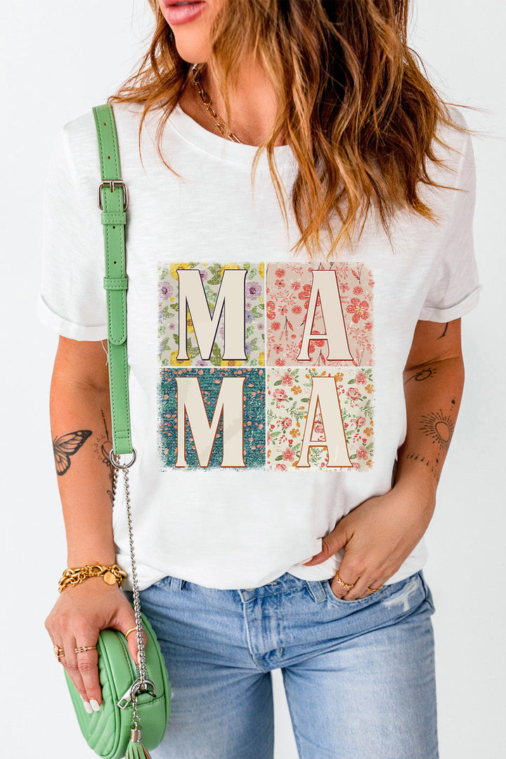 Levoire | MAMA Col rond T-shirt à manches courtes