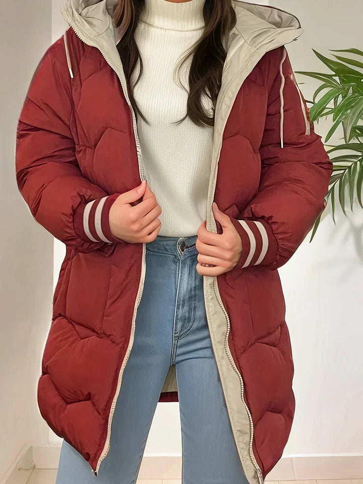 Levoire | Manteau Avec Capuche Et Fermeture Éclair Pour Femmes