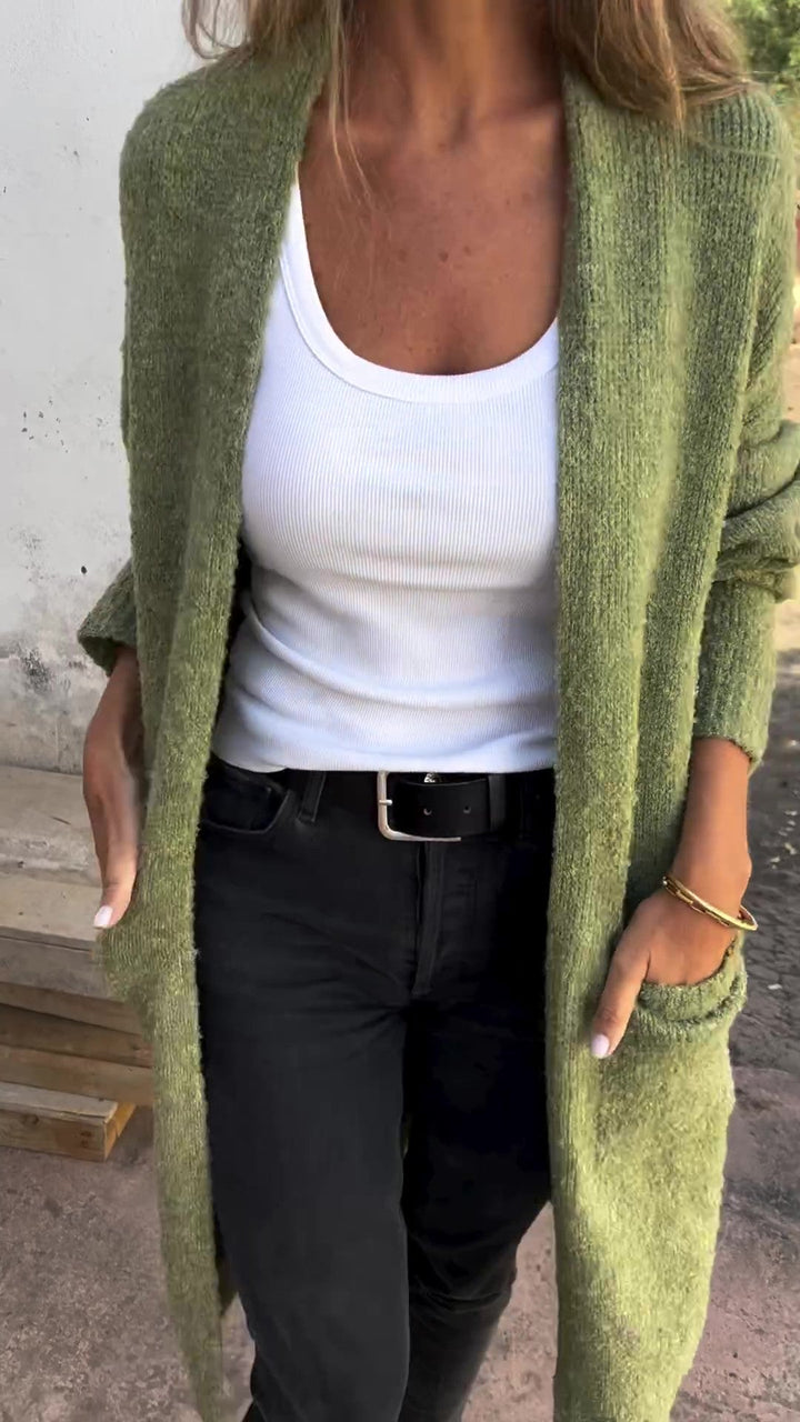 Levoire | Pull Pour Femme Décontracté En Grande Taille Tricoté Avec Poches