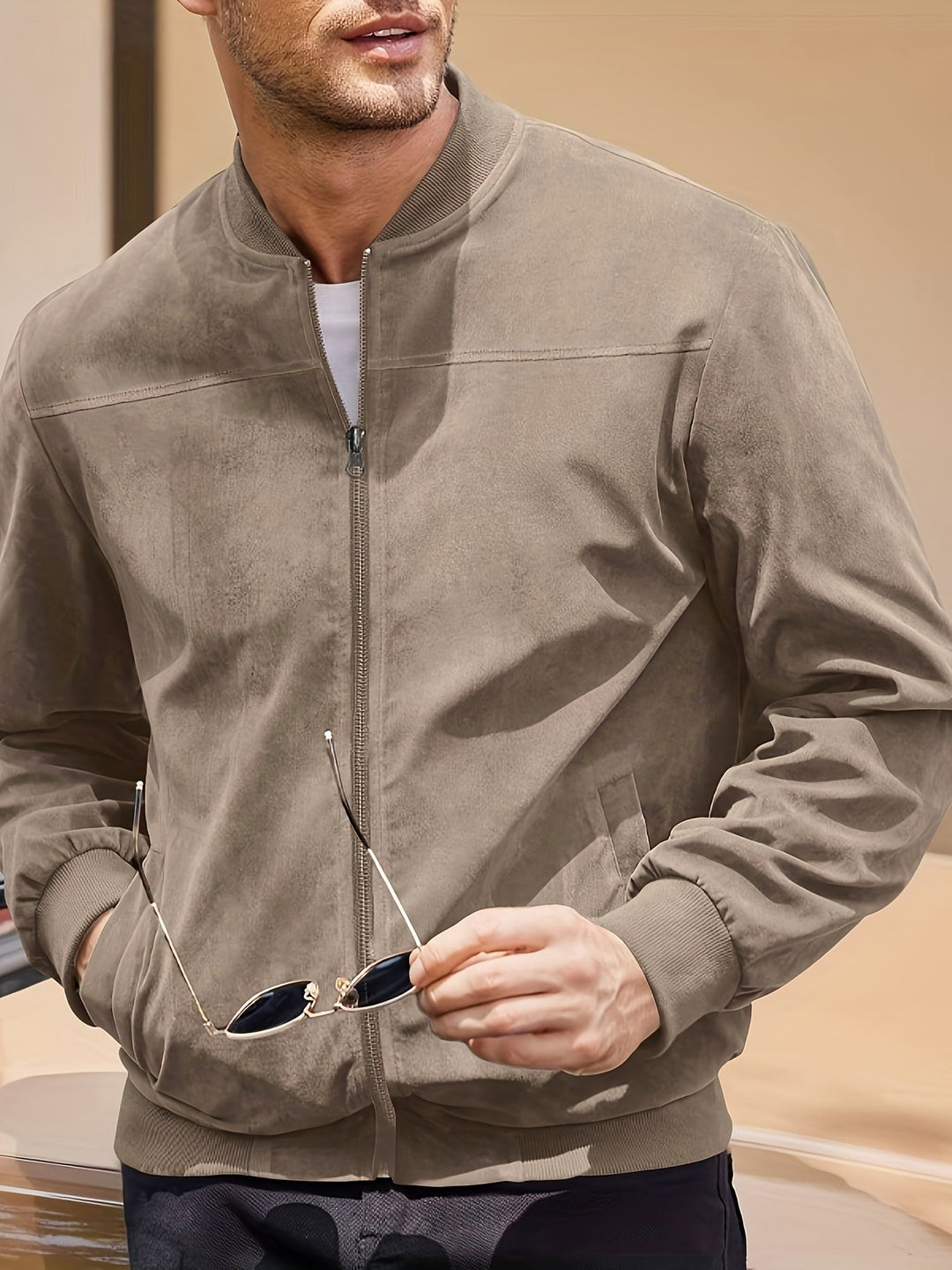 Levoire | Veste En Cuir Rétro Pour Hommes