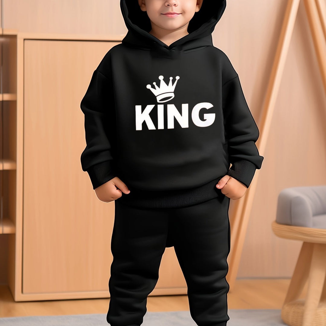 Levoire | Temps Libre Sweat À Capuche Et Ensemble De Jogging Noir