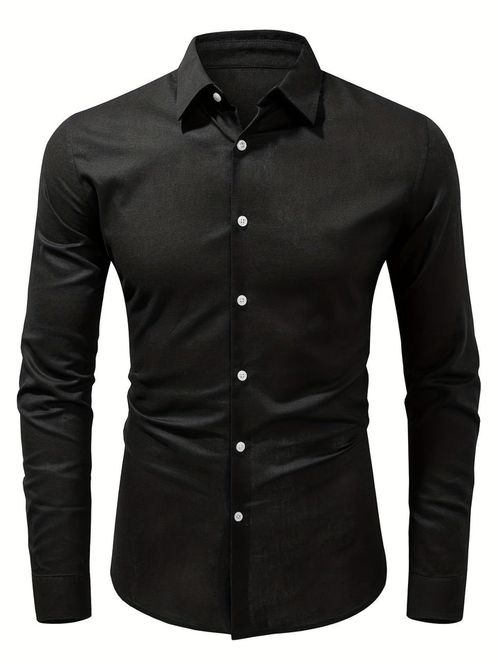 Levoire | Chemise Décontractée À Manches Longues Pour Styles Décontractés