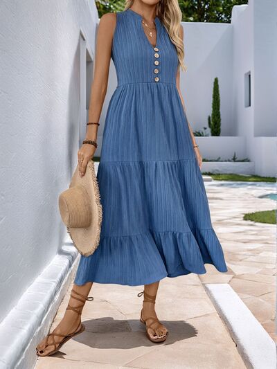 Levoire | Robe À Épaulettes Décoratives À Encoches