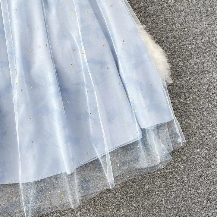 Levoire | Robe Rétro Française Bleue