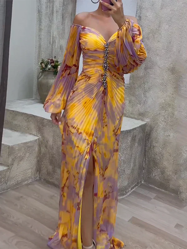 Levoire | Féminines Robe Avec Dcollet Accent