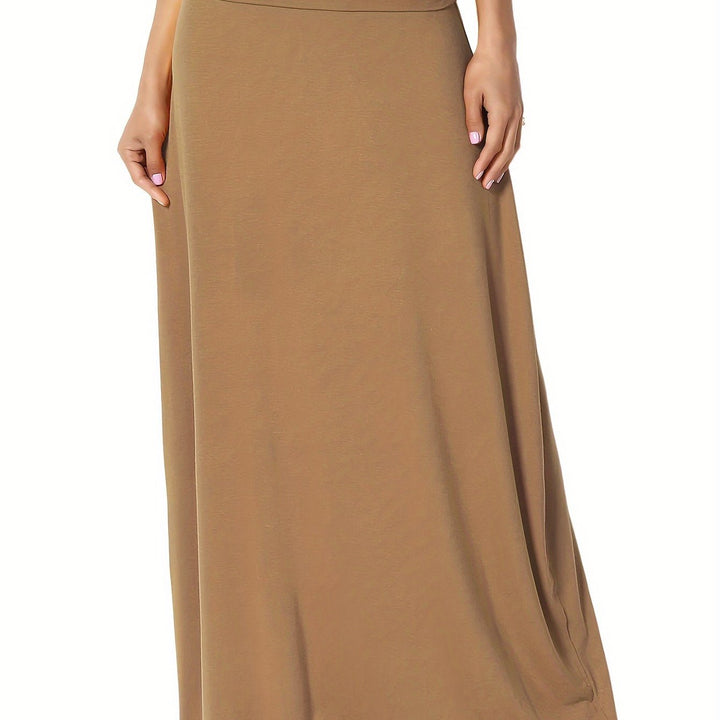 Levoire | Jupe Maxi Multicolore À Taille Haute