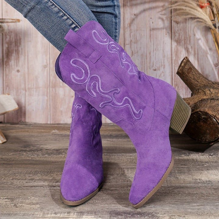 Levoire | Bottes Pour Femmes Élégantes À Talons Épais