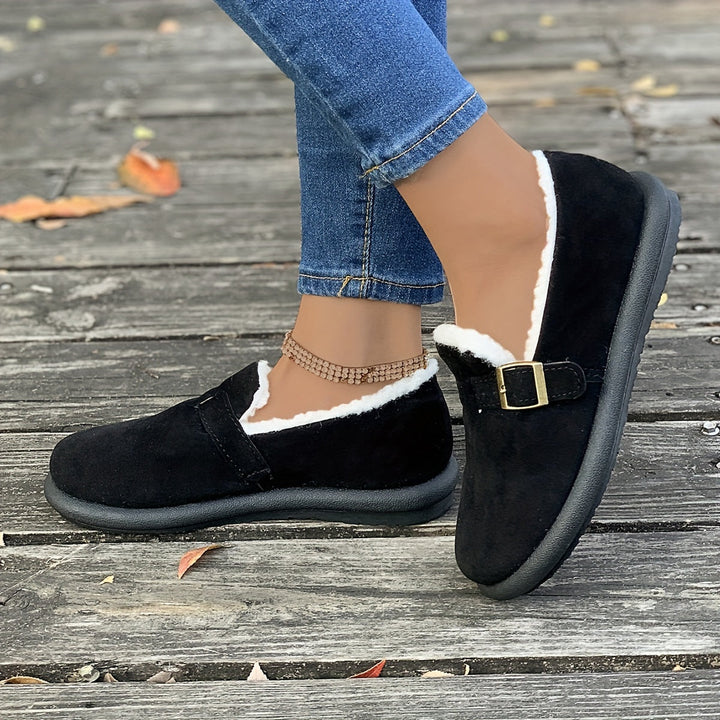 Levoire | Mocassins À Semelle Plate Avec Talon Haut Noir CN38(EU38)