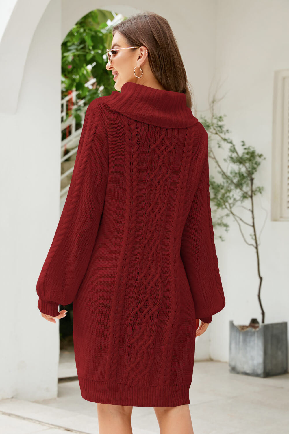 Levoire | Mélange De Coton Tricoté À Col Avec Manches
