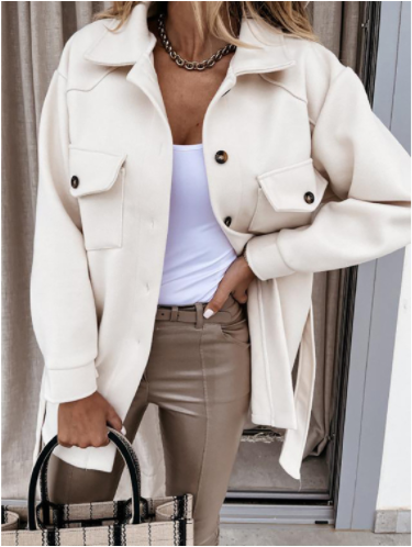 Levoire | Élégante Veste D'Affaires Chic Blanc