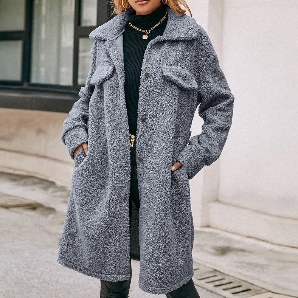 Levoire | Trench-Coat En Velours Élégant Style Intemporel Et Comparez Seulement Confort Bleu sombre
