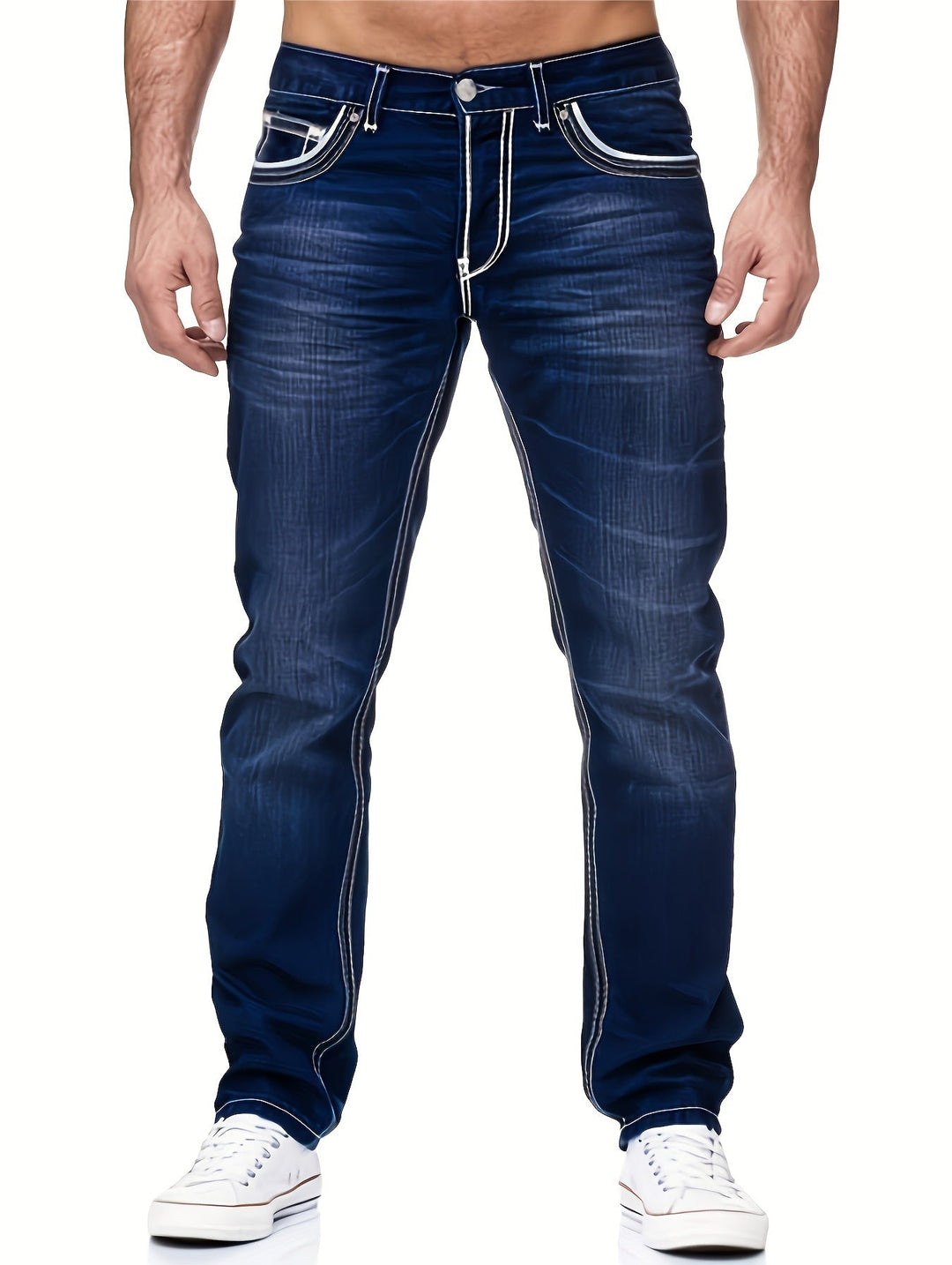 Levoire | Jeans Serrés Taille Moyenne Extensibles Merimustav