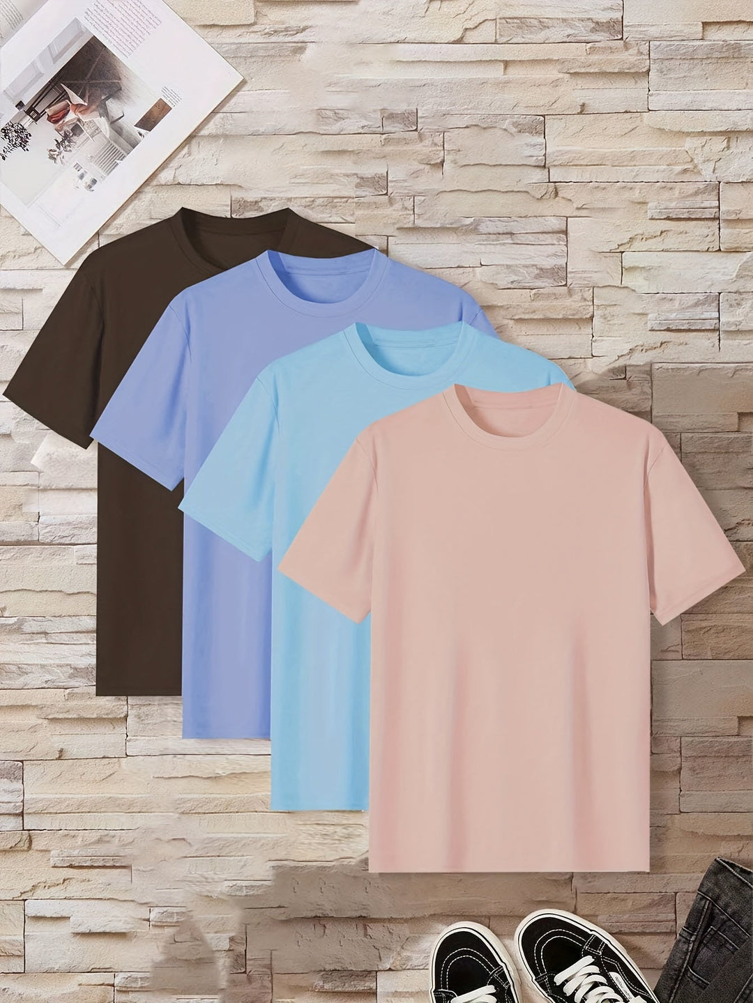 Levoire | T-Shirts Unisexe Décontractés Unis