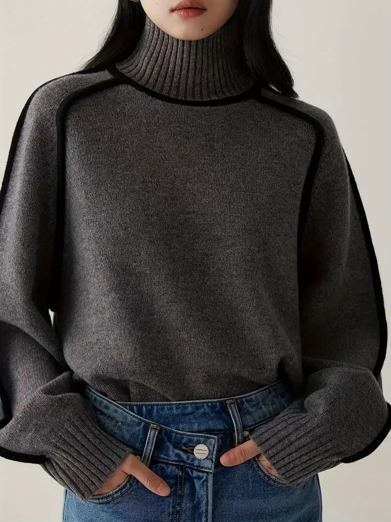 Levoire | Col Double Pull-Over Décontracté
