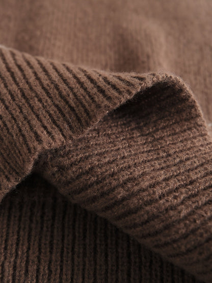 Levoire | Pull En Tricot À Col Rond Kürbis