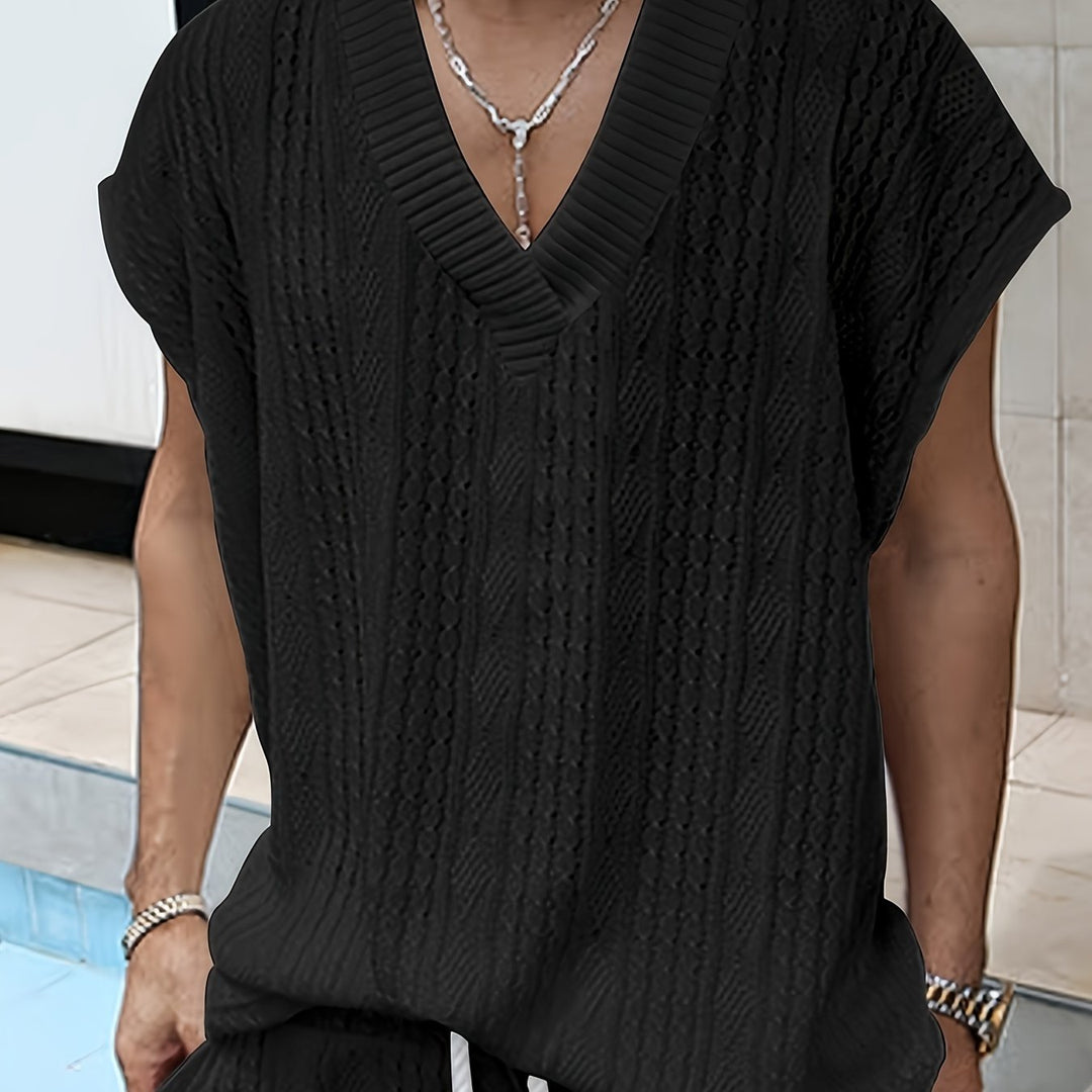 Levoire | Top Sans Bretelles Tendance Col En V Uni