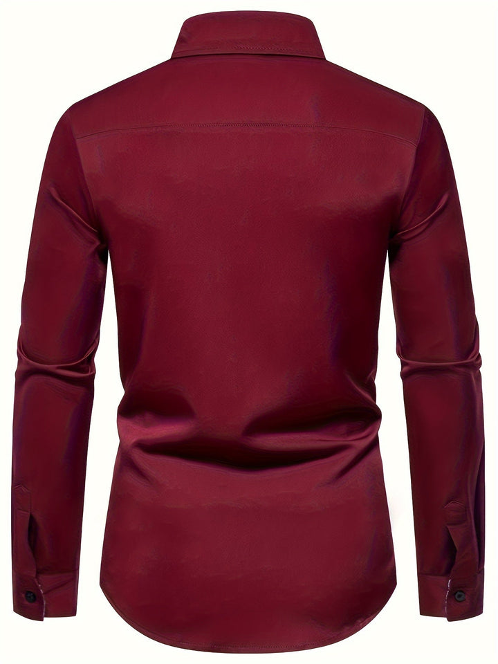 Levoire | Chemise À Col Pour Hommes À Motifs Paisley