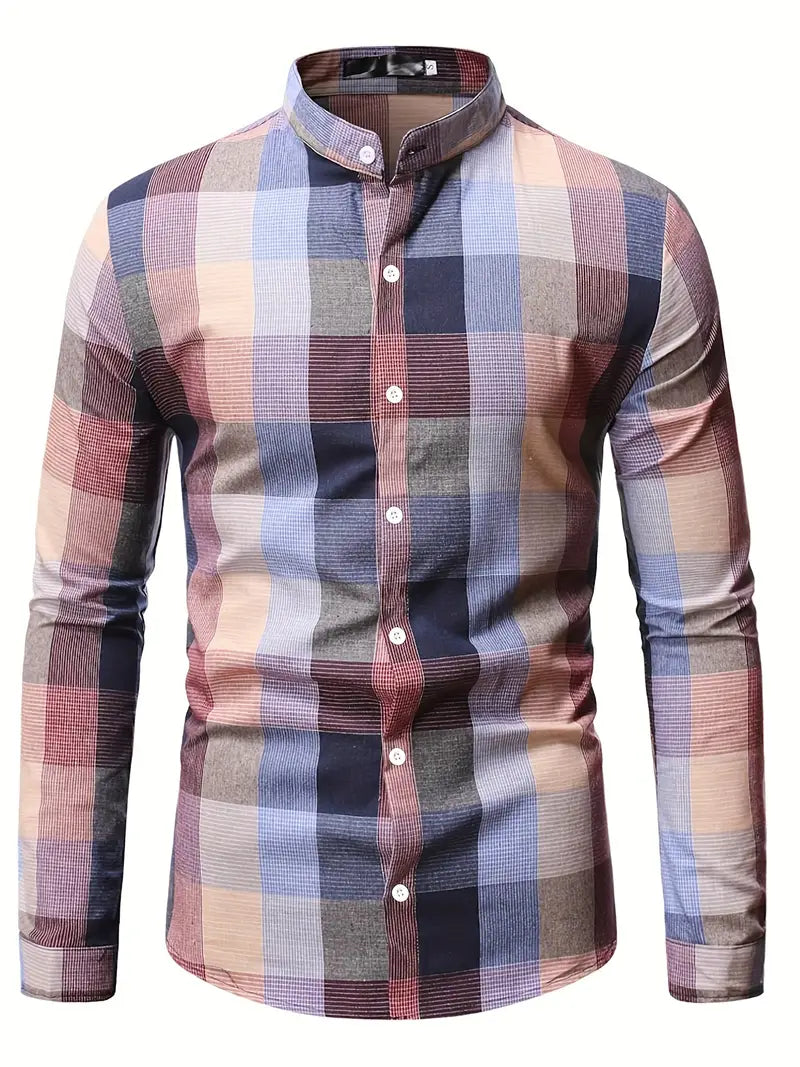 Levoire | Chemise À Carreaux Classique Pour Homme Rot