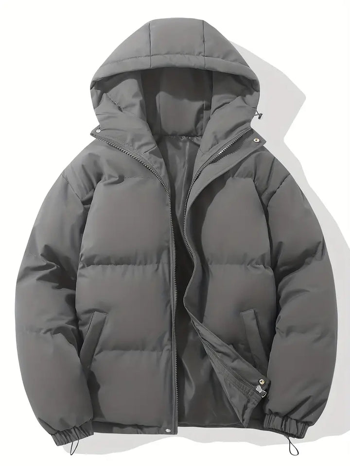 Levoire | Veste à capuche chaude classique Gris foncé