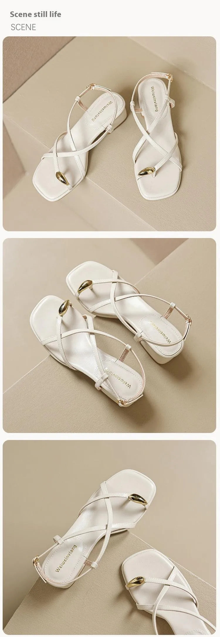 Levoire | Sandales Flip-Flop Roomalaiset