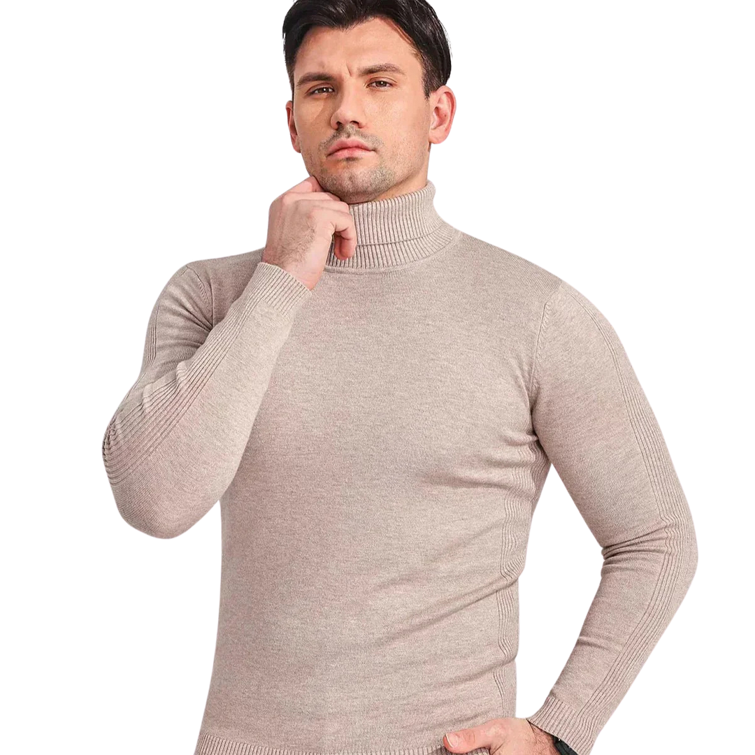 Levoire | Pull à col roulé en cachemire luxueux