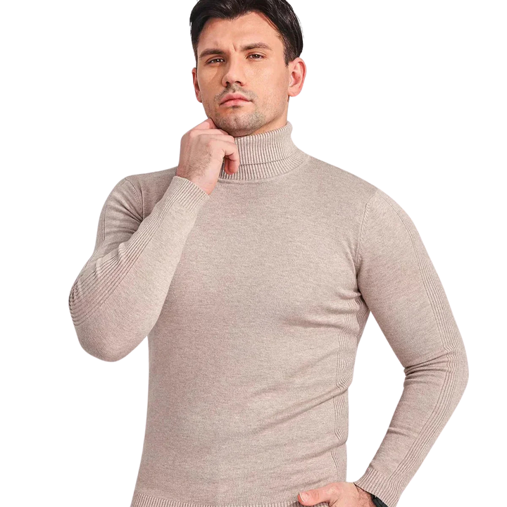 Levoire | Pull à col roulé en cachemire luxueux