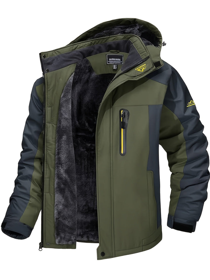 Levoire | Veste en polaire softshell déperlant Vert