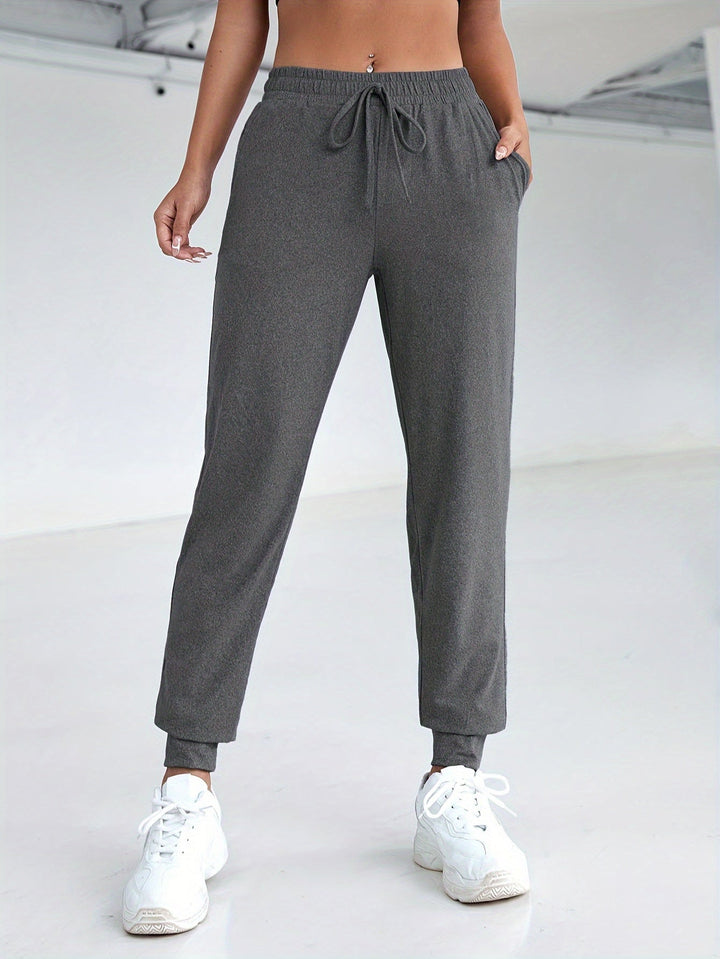 Levoire | Pantalons De Sport Confortables Pour Femmes Noirs À Taille Haute