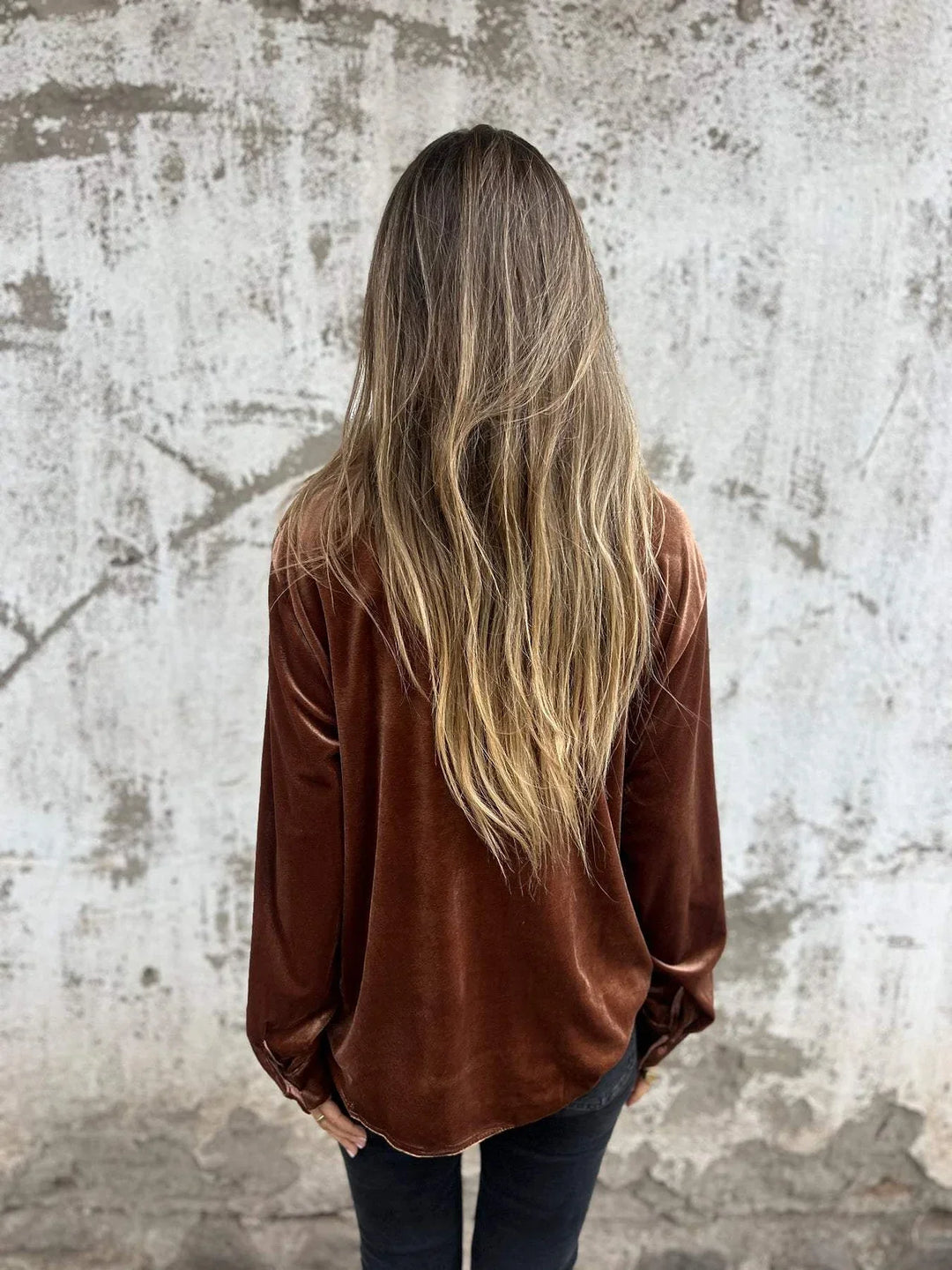 Levoire | Samt Chemise Tendance Automne
