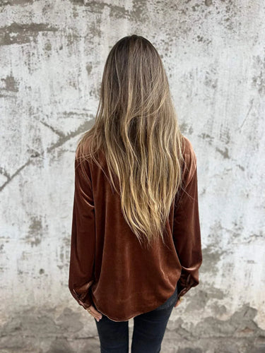 Levoire | Samt Chemise Tendance Automne