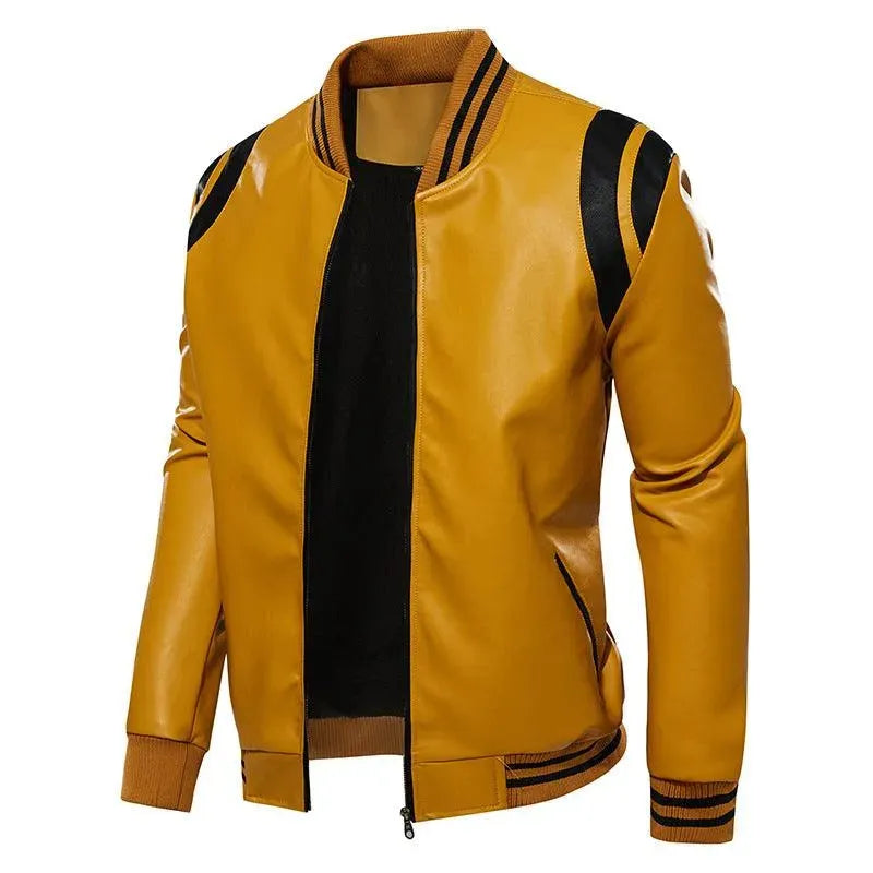 Levoire | Veste légère pour hommes et femmes avec doublure en polaire Cadre jaune Noir