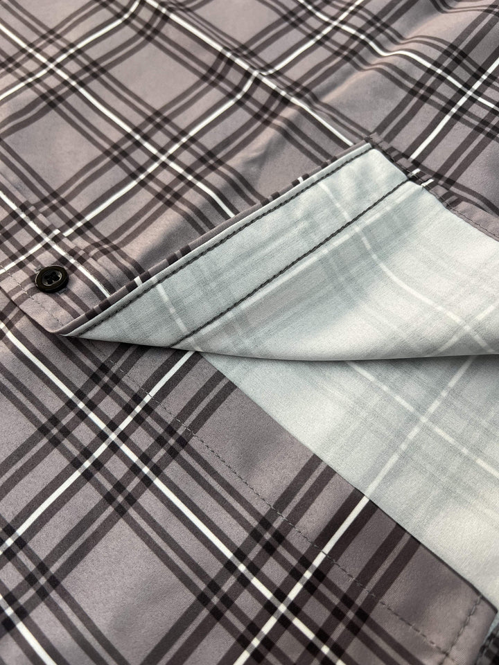 Levoire | Classique Chemises Officielles À Carreaux À Manches Longues